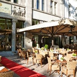 Терраса Central-Hotel Kaiserhof Fotos