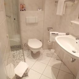 Camera da bagno Best Western Donners Fotos