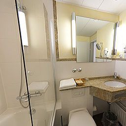 Badezimmer City-Hotel AKZENT Hotel Fotos