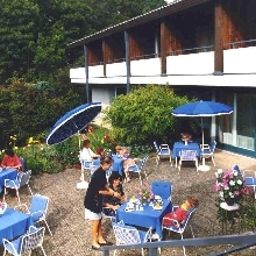 Terrasse Burghotel Fotos