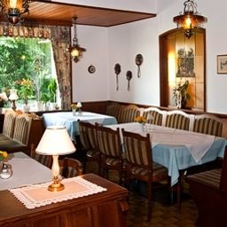 Sala colazione nel ristorante Hülsenhain Waldhotel Fotos