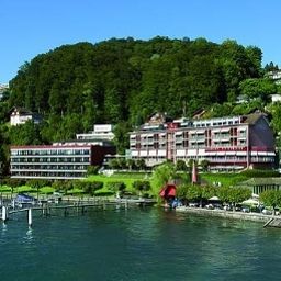 Außenansicht Seehotel Hermitage Fotos