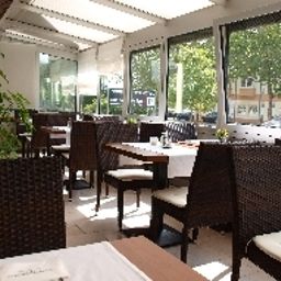 Sala colazione nel ristorante Gartenstadt Fotos