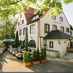 Terrasse Schloßhotel Grünwald Fotos