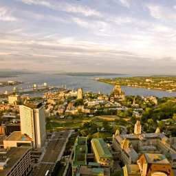 Vue extérieure Quebec Hilton Fotos