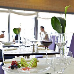 Frühstücksraum im Restaurant Novotel Milano Linate Aeroporto Fotos