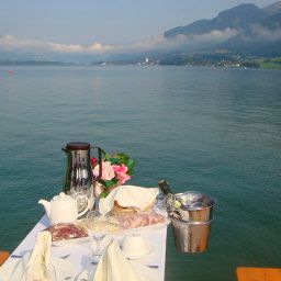 Sala de desayuno en el restaurante HOTEL STROBLERHOF ganz.schön.erholsam. Fotos