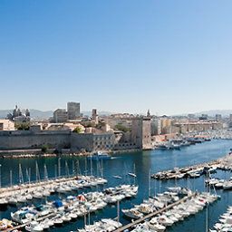 Sala colazione nel ristorante Sofitel Marseille Vieux Port Fotos