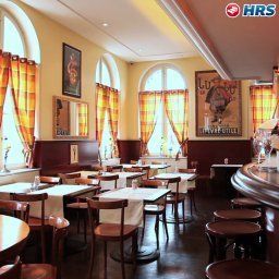 Salle du petit-déjeuner située dans le restaurant Merian Am Rhein Fotos