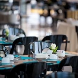 Salle du petit-déjeuner située dans le restaurant Eurotel Riviera Best Western Fotos