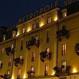 Widok zewnętrzny Metropole & Suisse au Lac Fotos