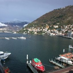 Widok z hotelu Metropole & Suisse au Lac Fotos