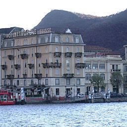 Widok zewnętrzny Metropole & Suisse au Lac Fotos