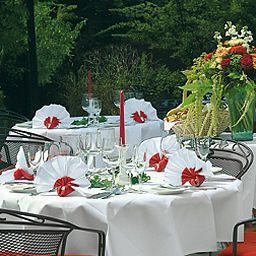 Terrasse Best Western Victors Rodenhof Fotos