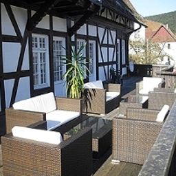 Terrasse Löwen-Post Fotos