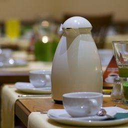 Salle du petit-déjeuner située dans le restaurant City Hotel Hannover Fotos