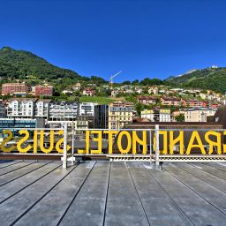 Ausblick Grand Hotel Suisse-Majestic Fotos