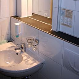 Cuarto de baño Waldrand Hotel-Restaurant Fotos