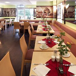 Sala colazione nel ristorante Mercure Hotel Muenchen Schwabing Fotos