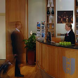 Reception Hampshire Hotel Lancaster Amsterdam Fotos