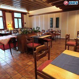 Salle du petit-déjeuner située dans le restaurant Bergischer Hof Flair Hotel Fotos