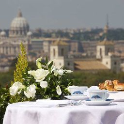 Restaurant Rome Marriott Grand Hotel Flora Fotos