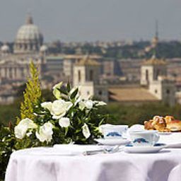 Restaurant Rome Marriott Grand Hotel Flora Fotos