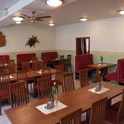 Sala colazione nel ristorante Römerhof Hotel-Pension Fotos