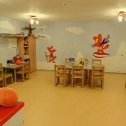 Vista all'interno Seiblishof Familienhotel Fotos