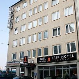 Widok zewnętrzny Fair Hotel an der Messe Fotos