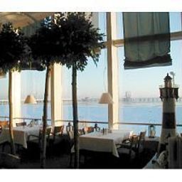 Sala colazione nel ristorante Nordseehotel Fotos