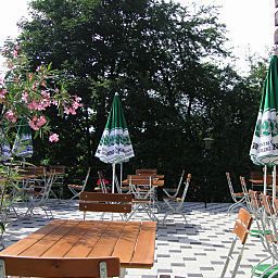 Terrasse Hochfelln Garni Fotos