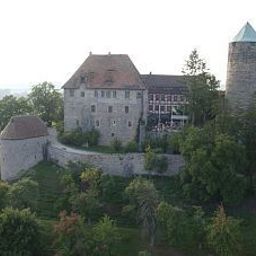 Vue extérieure Burghotel Colmberg Fotos