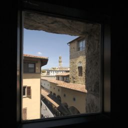 Vue Pitti Palace al Ponte Vecchio Fotos