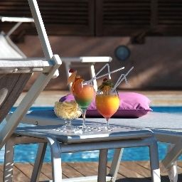 Terrasse Best Western La Rade Fotos