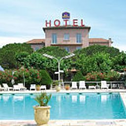Piscine Best Western Les Vignes Blanches Fotos