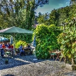 Terrasse Spree-Pension Frenzel Fotos