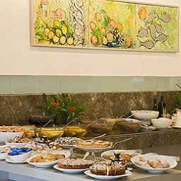 Sala de desayuno en el restaurante Mercure Palermo Centro Fotos