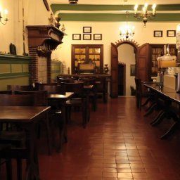 Sala de desayuno en el restaurante Nieuw Minerva Fotos