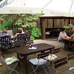 Terrasse Waldhotel Cottbus Stadt-gut-Hotel Fotos