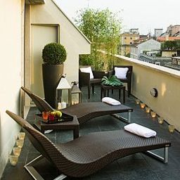 Terraza Starhotels Ritz Fotos