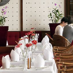Sala colazione nel ristorante Pullman Abidjan Fotos