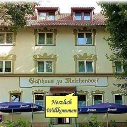 Фасад Melchendorf Gasthof Fotos