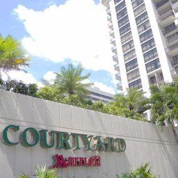 Vista exterior Courtyard Miami Coconut Grove Fotos