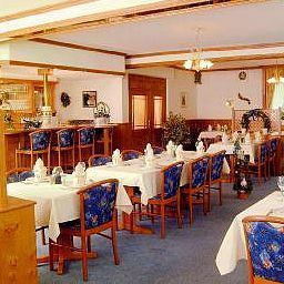 Sala de desayuno en el restaurante Rameil-Flurschütz Fotos