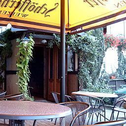 Terrasse Fritzes Goldener Stern Fotos