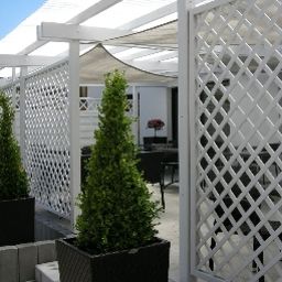 Терраса Hôtel Restaurant Tivoli Fotos