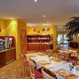 Salle du petit-déjeuner Montana-Hotel Diemelstadt Fotos