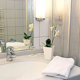 Cuarto de baño Schweizer Hof Nichtraucher Hotel Fotos