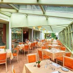 Frühstücksraum im Restaurant Delfino Fotos